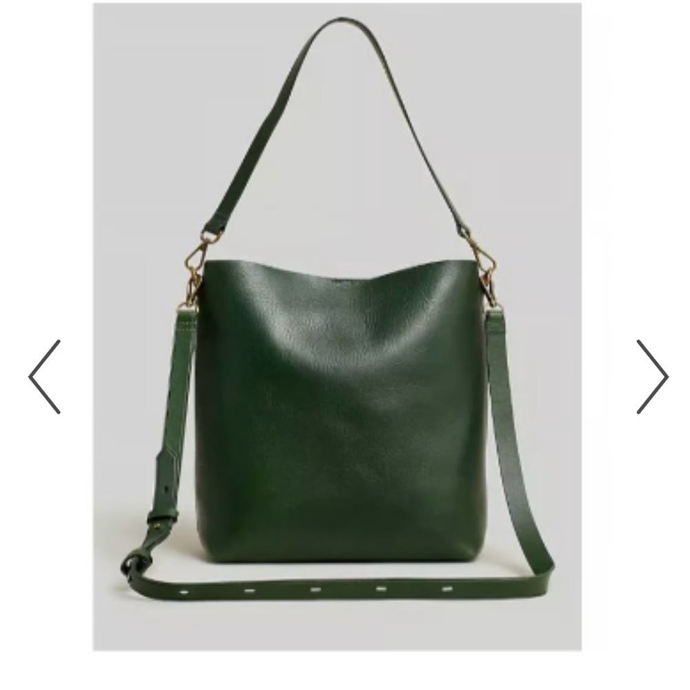Madewell leather transport tote